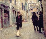 John Singer Sargent Street in Venice oil painting reproduction
